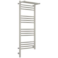 Полотенцесушитель электрический 1000x400 сатин МЭМ левый Сунержа Богема с полкой 3.0 071-5806-1040