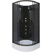 Душевая кабина 90x90x200 см Niagara NG-6501-14BKG тонированное