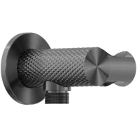 Подключение для душевого шланга с держателем Feramolli Sole S203GB графит матовый