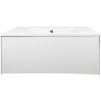 Тумба под раковину Uperwood Parma Premium 3930205466 85,4 см, подвесная, белый матовый