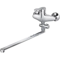 Смеситель для ванны Viko V-6015 универсальный, с душевым гарнитуром, хром