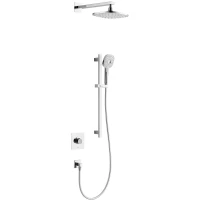 Душевой комплект Arrow AG3731CP-1 235 мм, со смесителем, хром