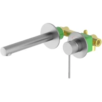 Смеситель для раковины Timo Saona 2391/13SM встраиваемый, никель матовый