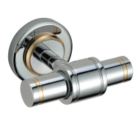 Крючок Savol 79 S-007954 двойной, для ванны, хром/золотой