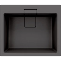 Кухонная мойка Florentina Ривьера 600 20.490.D0600.302 60x51 см, антрацит
