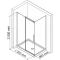 Душевой уголок 120x90 см прозрачное стекло WasserKRAFT ALME 15R07 - 10