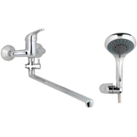 Смеситель для ванны GPD Flamengo MAE14-3