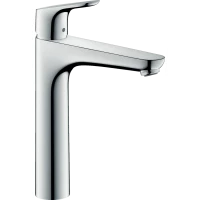 Смеситель для раковины Hansgrohe Focus 31658000 CoolStart, с донным клапаном, хром