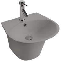 Раковина 56,5x49 см WeltWasser Telbach 006MT-GR