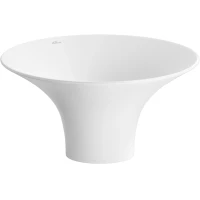 Раковина-чаша Wellsee Crepe de France 336702000 40x40 см, накладная, белый