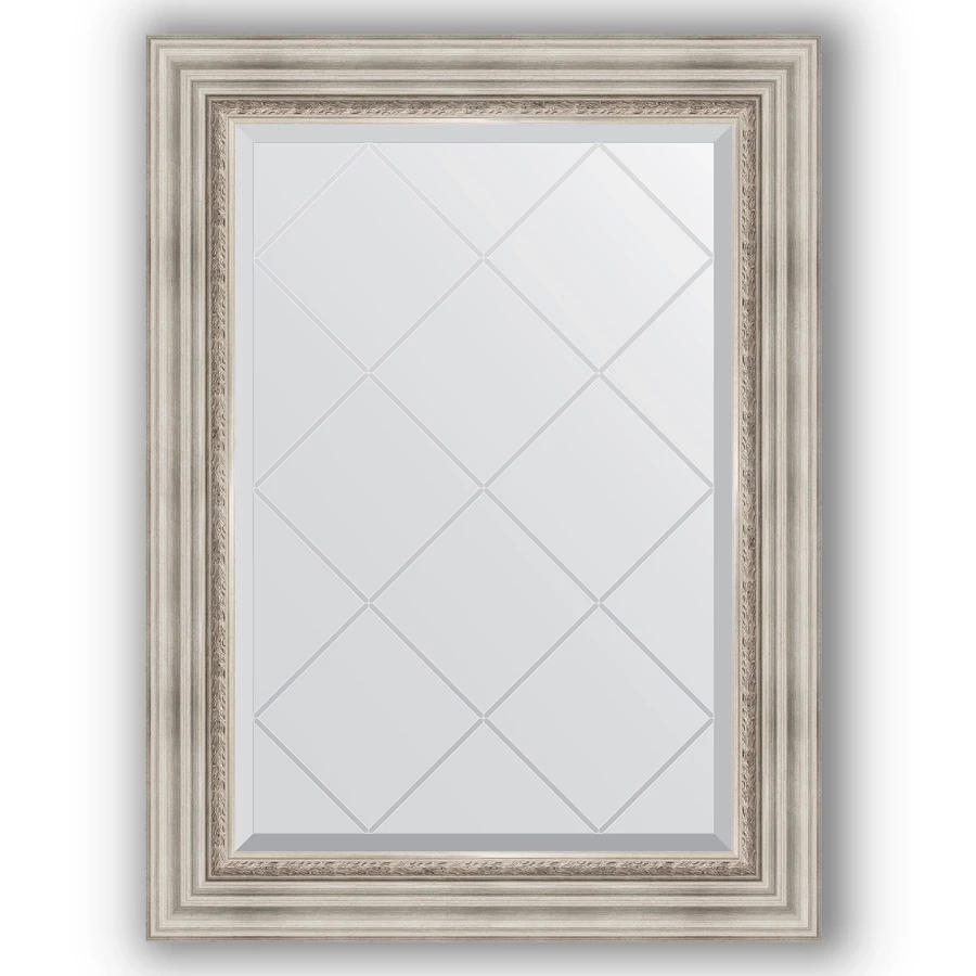 Зеркало 66x89 см римское серебро Evoform Exclusive-G BY 4104