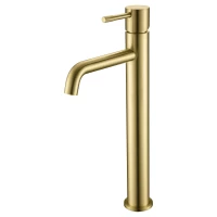 Смеситель для раковины Boheme Uno 462-MG золотой матовый