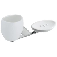 Стакан с мыльницей Webert Aria AI501101015