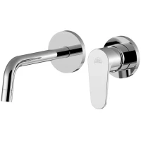 Смеситель для раковины Paffoni Green GR101CR70 встраиваемый, без донного клапана, хром