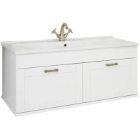 Тумба белый матовый 102,8 см Sanflor Ванесса C0002143