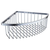 Полка для ванной Kaiser KH-5210 23x23 см, угловая, хром