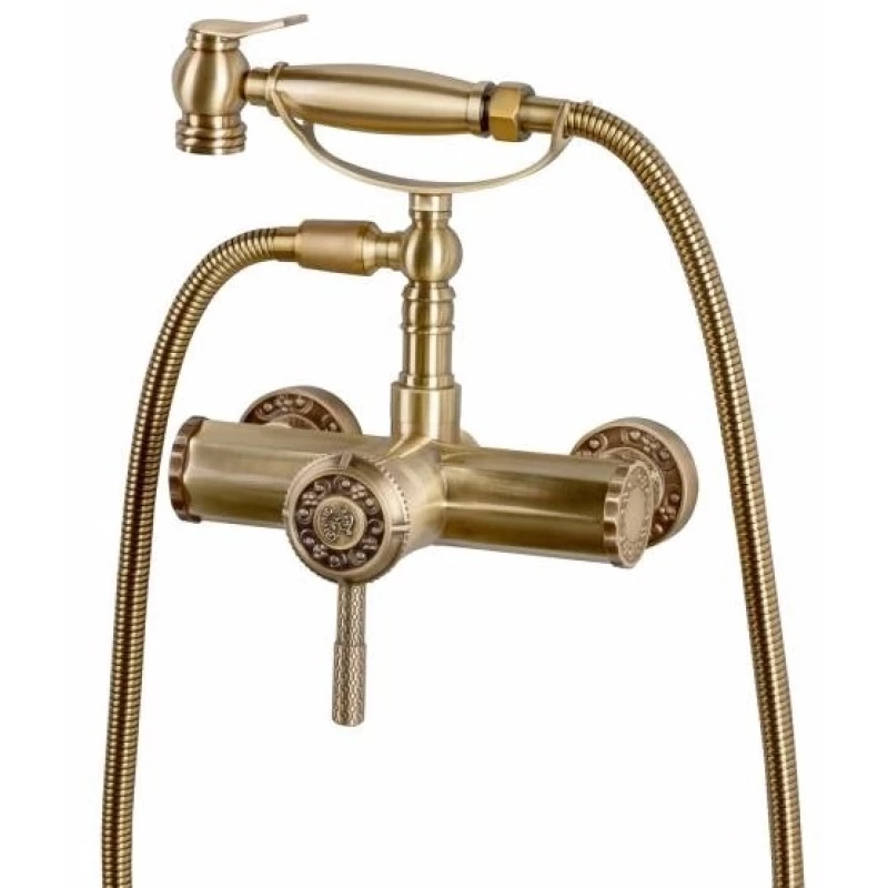 Гигиенический душ Bronze De Luxe Windsor 10135 со смесителем, бронза