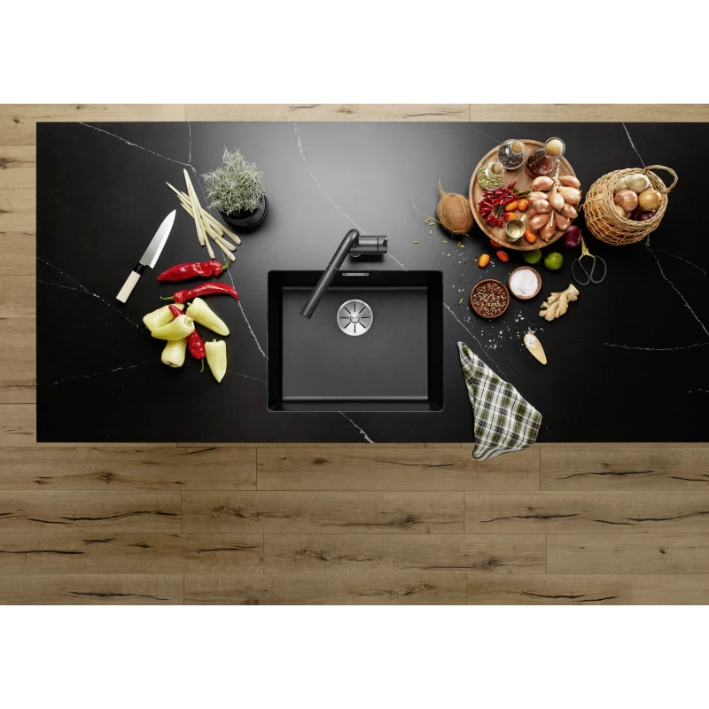 Кухонная мойка Blanco Subline 500-U InFino черный 525995