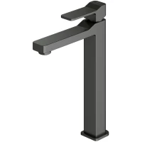 Смеситель для раковины Omnires Slide SL7712GR без донного клапана, графит