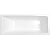 Акриловая ванна Whitecross Wave Slim 0111.160070.100.RELAX.WH 159,5x70 см, с гидромассажем, белый