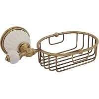 Мыльница Migliore Olivia ML.OLV-60.625.BI.BR