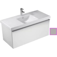 Тумба серый титан глянец 102 см Jacob Delafon Odeon Up EB883-N21