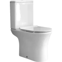 Унитаз-компакт Jacob Delafon Henry E25847RU-0 безободковый, с сиденьем микролифт, белый