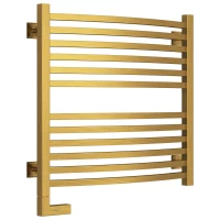 Полотенцесушитель электрический 600x600 состаренная латунь МЭМ левый Сунержа Аркус 2.0 051-5604-6060