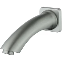 Излив для ванны Lemark LM3781GM 162 мм, графит матовый