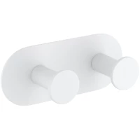 Планка с крючками Timo Saona 13014/16 для ванны, белый матовый