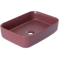 Раковина-чаша Allen Brau Fantasy 4.11021.BD 50x36 см, накладная, бордо