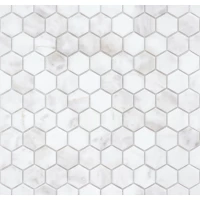 Мозаика Pietrine Hexagonal Dolomiti bianco MAT hex 18x30x6