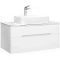 Комплект мебели белый 100 см Jorno Bosko Bos.01.100/P/W + Y18293 + Bos.03.100/W - 8
