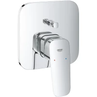 Смеситель для ванны Grohe Cubeo 1017780000 встраиваемый, хром