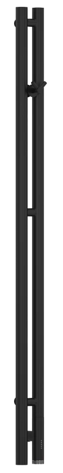 Полотенцесушитель электрический 1200 черный матовый МЭМ правый Сунержа Нюанс 3.0 31-5843-1253