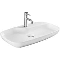 Раковина-чаша Allen Brau Liberty 4.32011.20 70x43 см, накладная, белый