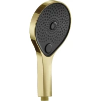 Душевая лейка Feramolli Tropicale GL041 130 мм, 3 режима, золотой матовый
