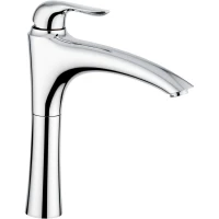 Смеситель для раковины Emmevi Neco 91006/CR с донным клапаном, хром