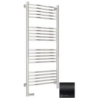 Полотенцесушитель электрический 1200x500 темный титан муар МЭМ левый Сунержа Флюид 2.0 15-5220-1250