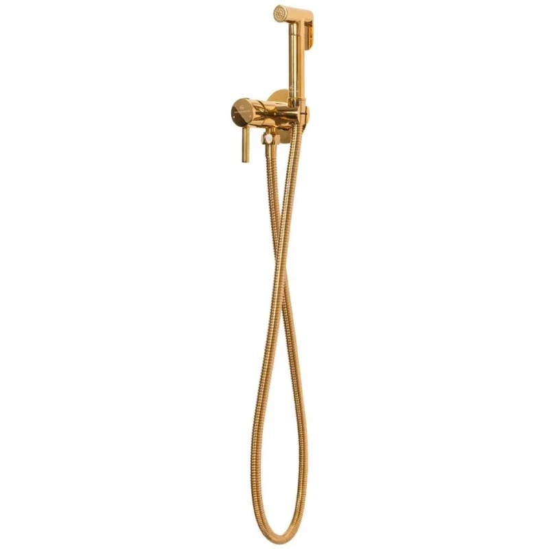 Гигиенический душ Grocenberg GB001GO со смесителем, золотой
