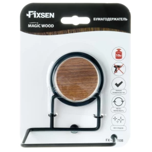 Изображение товара держатель туалетной бумаги fixsen magic wood fx-46010b