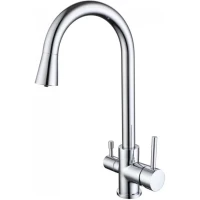 Смеситель для кухни Aquatek AQ1085CR с подключением к фильтру, хром