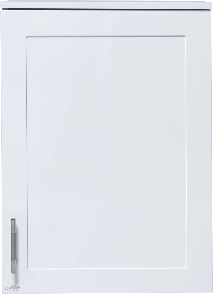 Шкаф одностворчатый Misty Купер П-Куп08050-031П 49,8x70,1 см R, белый матовый
