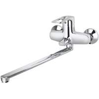 Смеситель для ванны Viko V-6405 универсальный, с душевым гарнитуром, хром