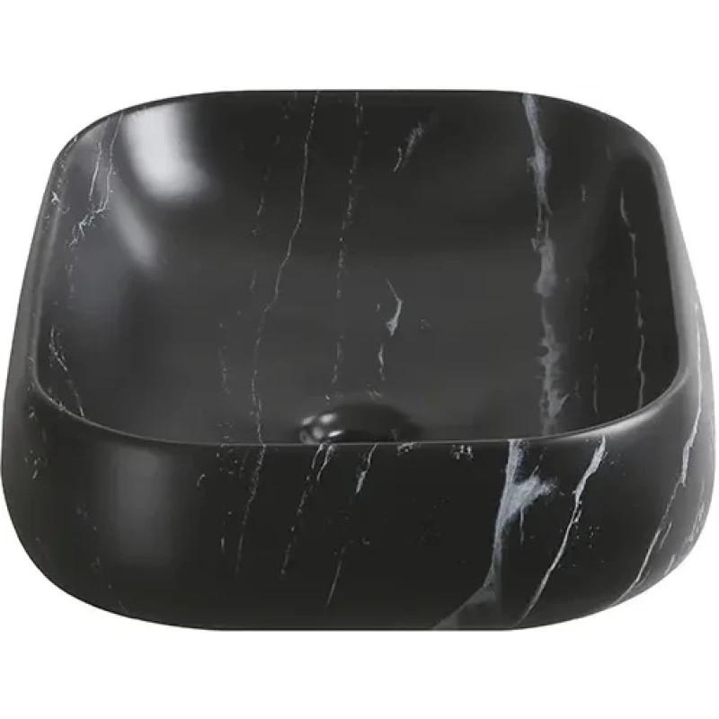 Раковина-чаша Cerutti Spa CR0086 MMB2 56,5x40 см, накладная, черный мрамор