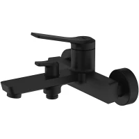 Смеситель для ванны IDDIS Parker PARBL02i02WA черный матовый