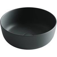 Раковина-чаша Ceramica Nova Element CN6073MDH 35,6x35,6 см, накладная, темный антрацит матовый