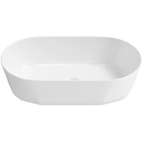 Раковина-чаша Lavinia Boho Bathroom Sink 33311093 55x32 см, накладная, белый