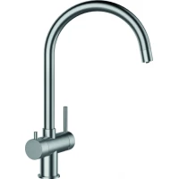 Смеситель для кухни с подключением к фильтру Schock Ares нержавеющая сталь 710441