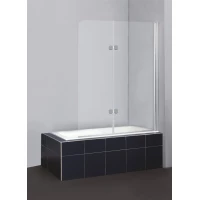 Шторка для ванны BelBagno Sela 120 см прозрачное стекло SELA-V-21-120/140-C-Cr